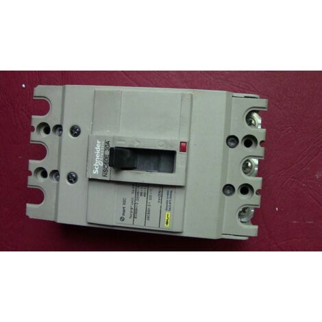 DISJONCTEUR 3P 30A Icu=75kA SCHNEIDER NSC60E Breaker
