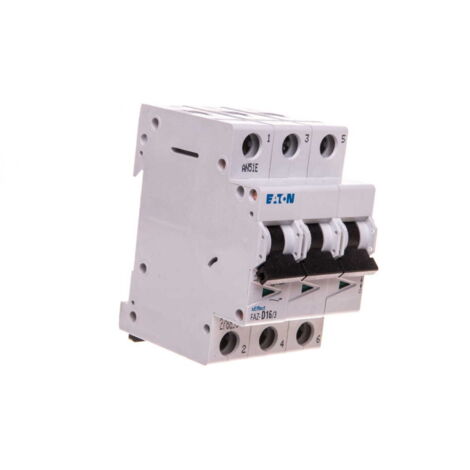 Disjoncteur 3P D 16A 15kA AC FAZ D16/3 278896