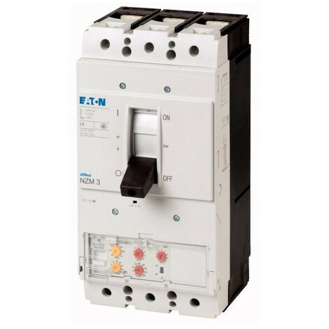 Disjoncteur 3P PROT SEL BORNES EATON NZMH3-VE630-BT