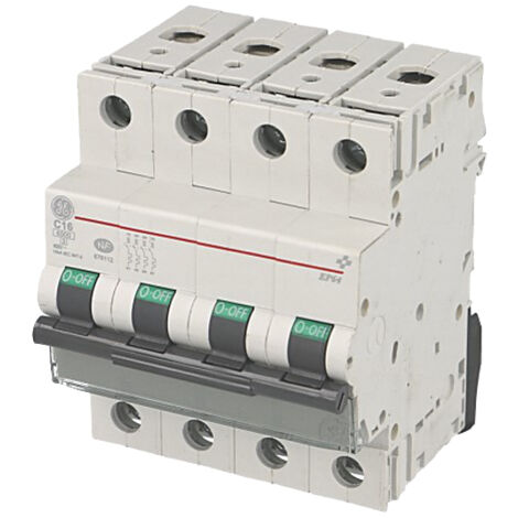 Disjoncteur 63A 4P courbe C 6ka EP60 GE POWER 676118