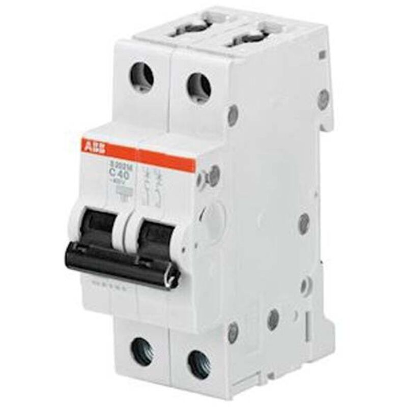 ABB - Disjoncteur automatique 6A 4.5kA 2 Pôles S598446