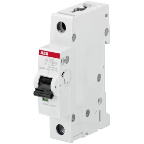 Disjoncteur ABB S200 1P, 500mA, montage rail DIN ( Prix pour 1 )