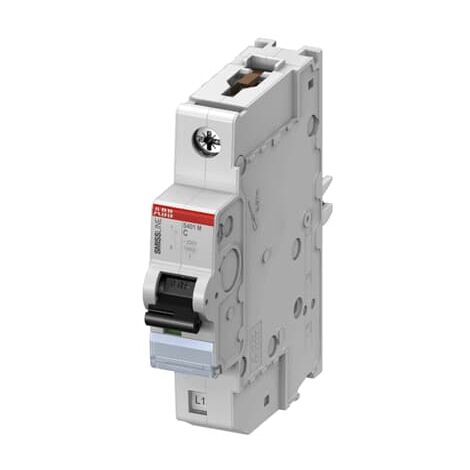 Disjoncteur ABB S401M 1P, 2A, pouvoir de coupure 25 kA ( Prix pour 1 )