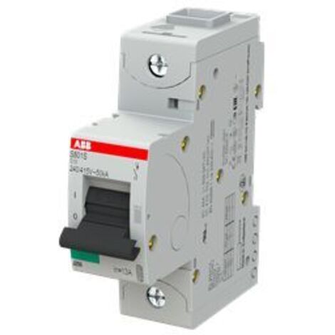 Disjoncteur ABB S800S 1P, 13A, pouvoir de coupure 50 kA ( Prix pour 1 )