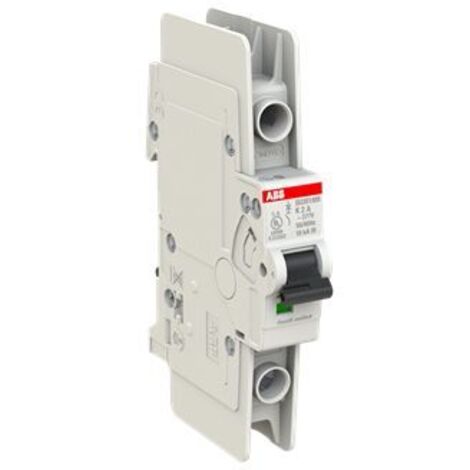 Disjoncteur ABB SU200 MR 1P, 2A, pouvoir de coupure 10 kA ( Prix pour 1 )