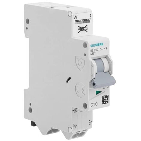 Disjoncteur Auto P+N 10A - SIEMENS