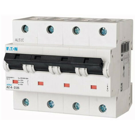 Disjoncteur AZ haut pdc courbe D 4P 80A EATON AZ-4-D80