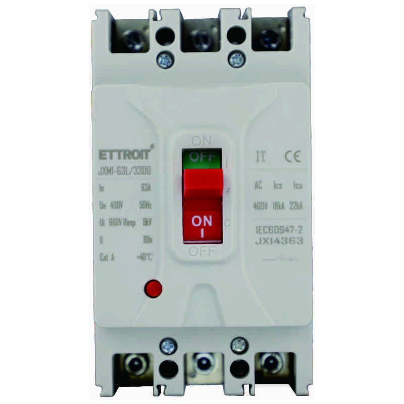 Disjoncteur boîtier moulé 3P 63A 380V-22KA