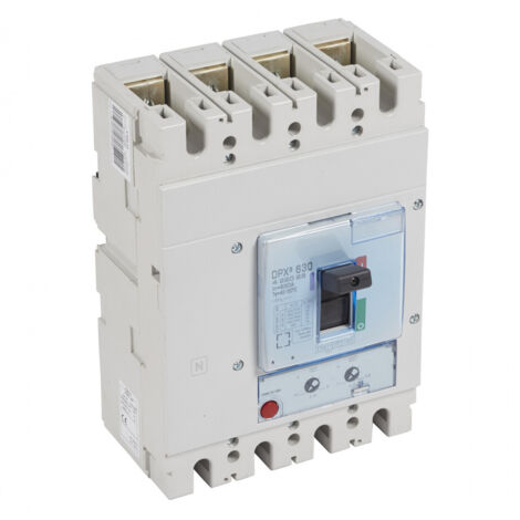 Disjoncteur boîtier moulé DPX³ 630 4P 630 A 50 kA - LEG422023