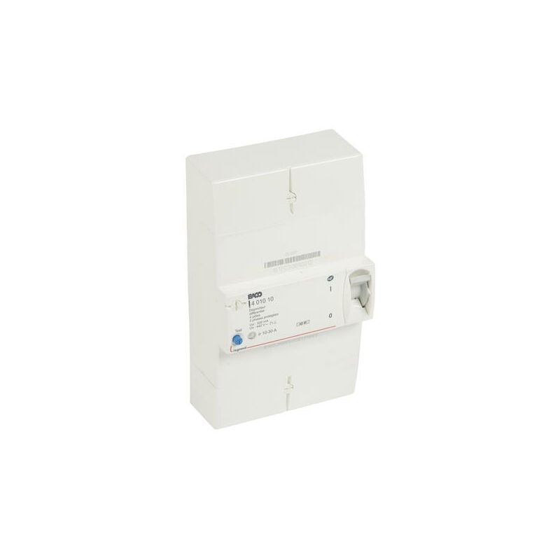 Disjoncteur de branchement Enedis tétrapolaire différentiel 500mA instantané - 30A - Legrand