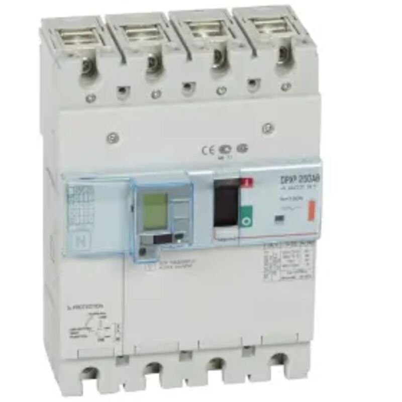 Disjoncteur de branchement version Enedis DPX250AB différentiel 130A 4P (420731)