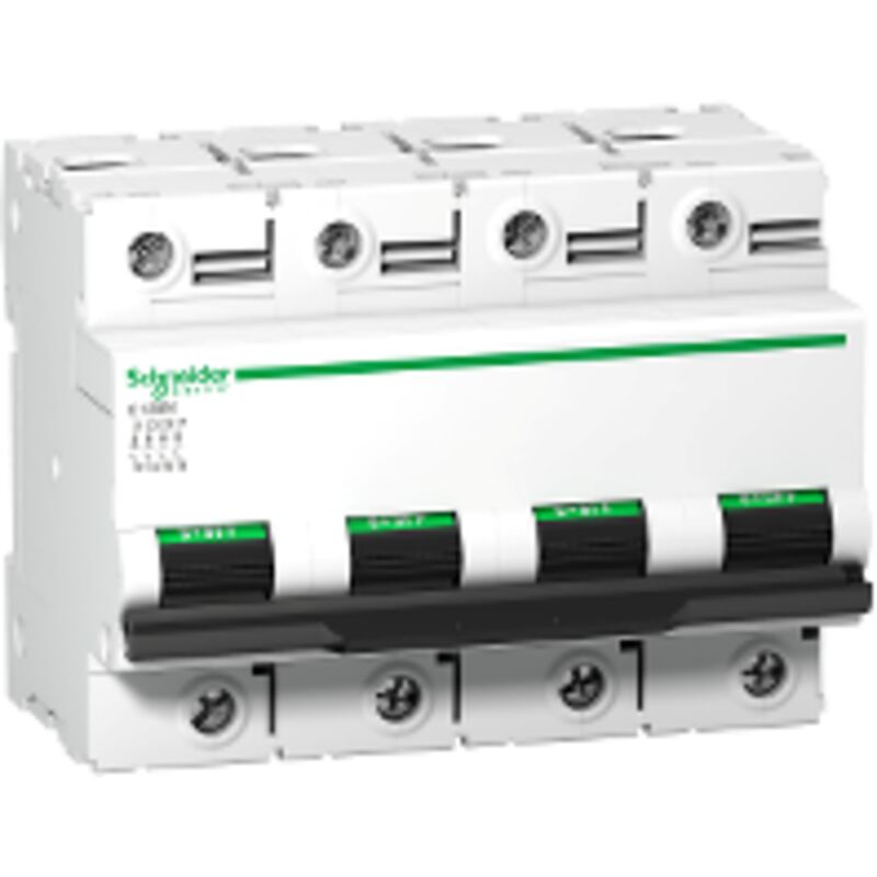 SCHNEIDER ELECTRIC Disjoncteur C120N 4P 125 a, courbe c, 10 kA - A9N18377
