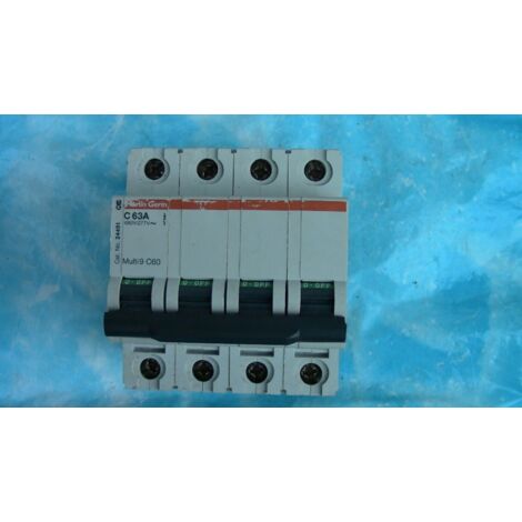 DISJONCTEUR C60 4P C63 63A MERLIN-GERIN 24491