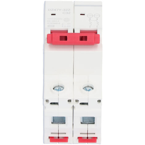 Disjoncteur CC 2P 63A, disjoncteur à air photovoltaïque pour protection contre les surcharges