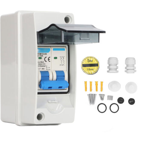 Disjoncteur DC 1000V pour Boîte de Combinaison PV avec Interrupteur Sectionneur et Boîtier Étanche IP65