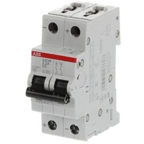 Disjoncteur DC (S202MUC) 2P 10KA 440VDC Z-2A 2CDS272061R0278 ABB 381256
