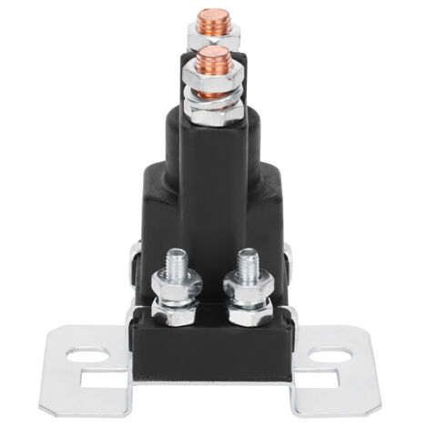 Disjoncteur de Batterie Portable 12V 80A, Relais Haute Puissance 4 Broches pour Véhicule