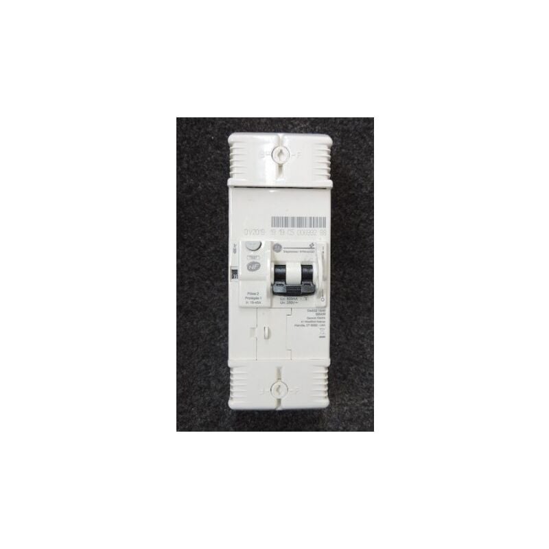 Disjoncteur de branchement 15/45A 1P+N Selectif 500mA monophasé DisBS2 Ge Power 585438