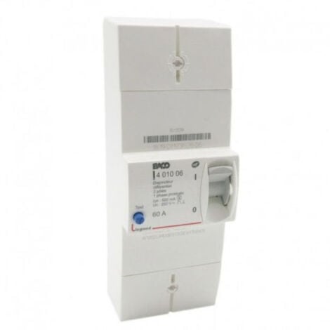 EDF 60A monophasé 2P différentiel 500mA selectif LEGRAND 401006