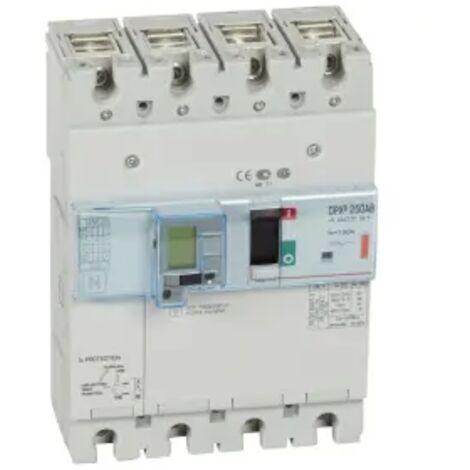 Disjoncteur de branchement version Enedis DPX250AB différentiel 130A 4P (420731)