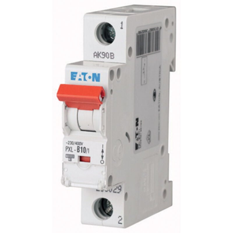 Eaton - Disjoncteur pxl, S200 1P, 10A, pouvoir de coupure 10 kA, montage rail din ( Prix pour 1 )
