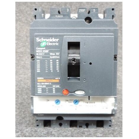 Disjoncteur de puissance 250A 3P 36kA NSX250f tm250d 3p2d Compact NSX SCHNEIDER LV431620