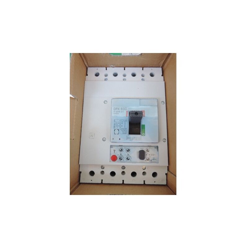Legrand - Disjoncteur de puissance 400A 4P 36kA déclencheur électronique S2 400V tétrapolaire dpx 630 025631