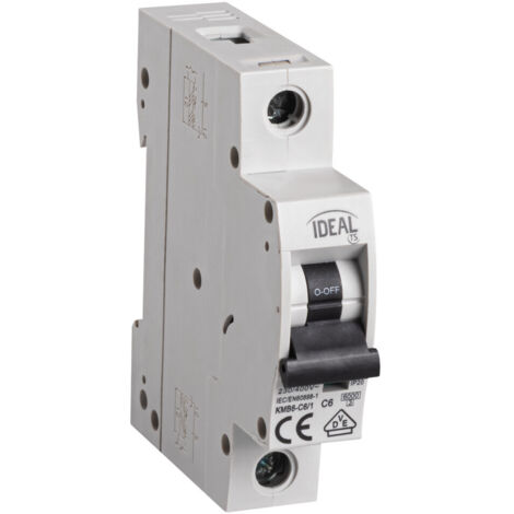 Disjoncteur de surintensité idéal KMB6 1P C06