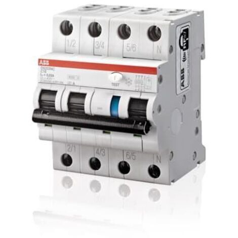 Disjoncteur diff. 3P+N droite 20A 10kA cbe C 300mA Type AC 2CSR256040R3204 ABB S218542
