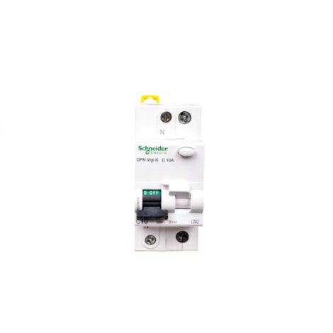 Disjoncteur différentiel 2P 10A C 0,03A type A DPN Vigi K A9D21610