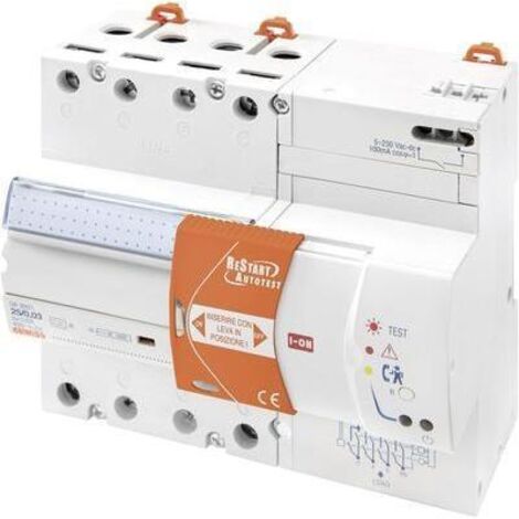 DISJONCTEUR DIFFÉRENTIEL 4 PÔLES 63 A 400 V GEWISS GW90943