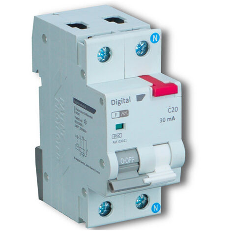 Disjoncteur différentiel 40A/30mA Type F 10kA - Digital electric 03140