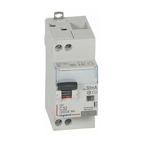 Disjoncteur différentiel DXᶾ 4500 - Vis/vis - 32A - AC - 6kA - 30mA