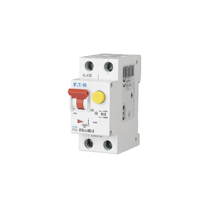 236946 disjoncteur différentiel/disjoncteur de protection 2 pôles 10 a 0.03 a 240 v/ac - Eaton