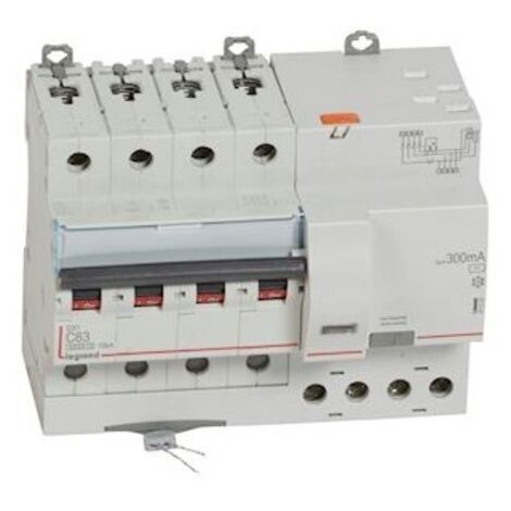 Disjoncteur Différentiel Merlin Gerin 63A 30mA - Courbe D Type AC - Occasion Fonctionnel