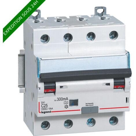Disjoncteur Legrand Disjoncteur DX³ 6000 10kA bornes à vis 4P 400V