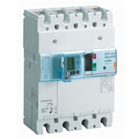 Disjoncteur DPX³ 250 magnétothermique + différentiel 4P 160 A 50 kA - LEG420287