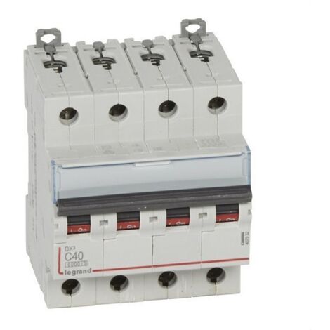 Disjoncteur DX3 6/10kA-C 4P 40A