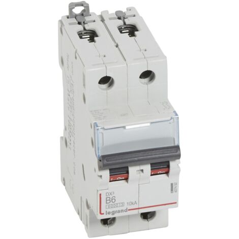 DISJONCTEUR DX3 BIPOLAIRE B6 6000A/10KA LEGRAND 407492
