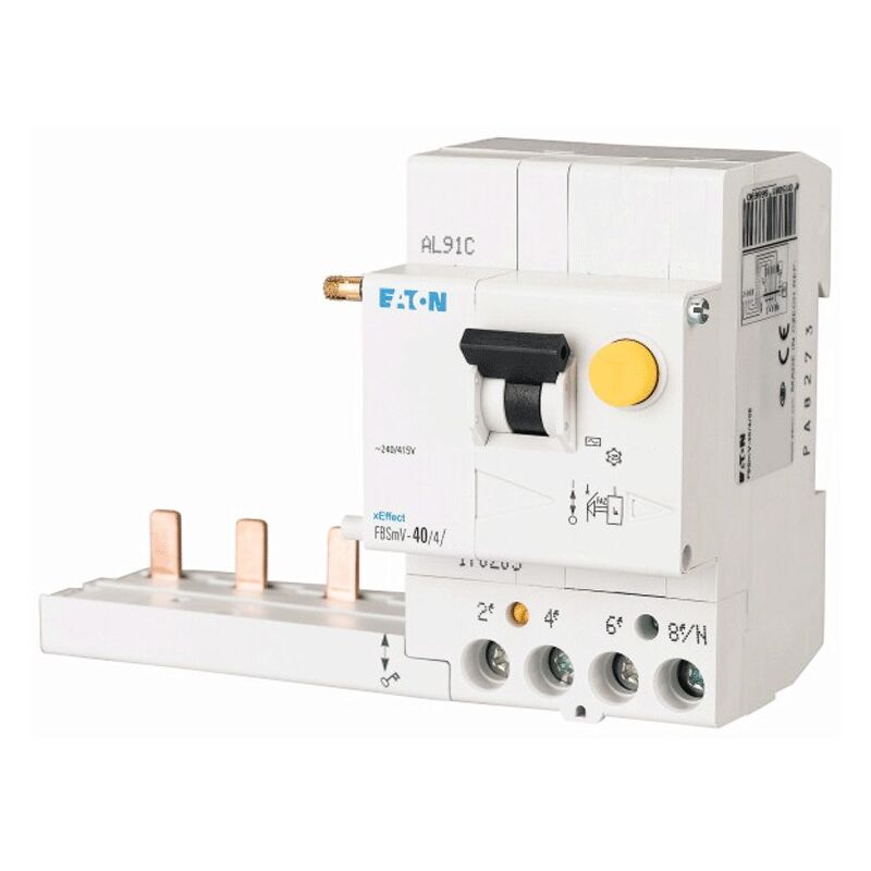 Interrupteur différentiel Eaton coupable 40A 300mA 4P type ac 170201