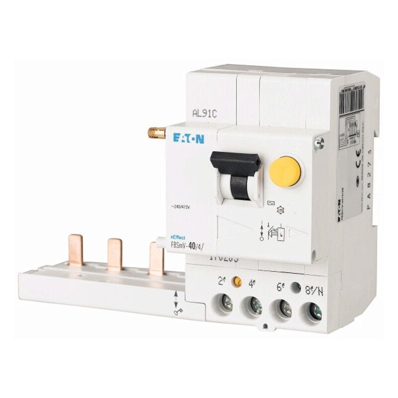 Interrupteur différentiel Eaton coupable 40A 30mA 4P type ac 170197