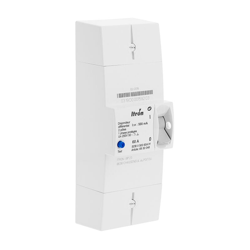Itron - Disjoncteur edf 60A 230V Instantané