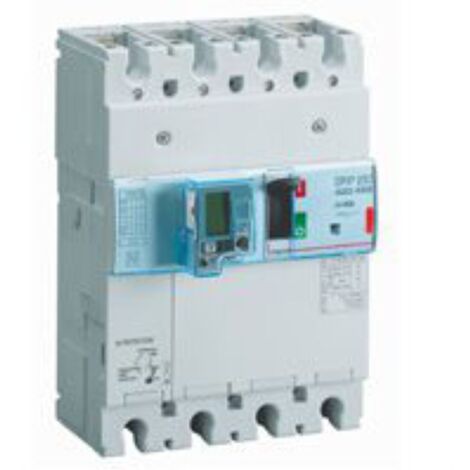 Disjoncteur électronique différentiel avec unité de mesure DPX³250 pouvoir de coupure 36kA 400V - 4P - 40A - LEGRAND