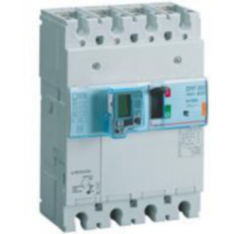 Disjoncteur électronique différentiel DPX³250 pouvoir de coupure 25kA 400V - 4P - 100A - LEGRAND