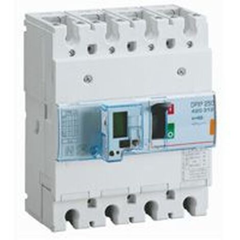 Disjoncteur électronique DPX³250 pouvoir de coupure 25kA 400V - 4P - 40A - LEGRAND