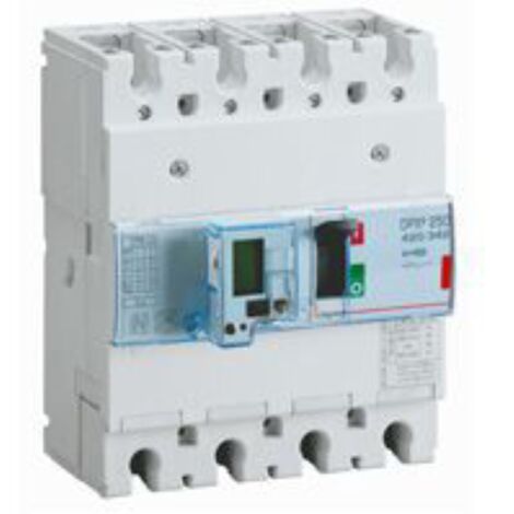 Disjoncteur électronique DPX³250 pouvoir de coupure 36kA 400V - 4P - 40A - LEGRAND