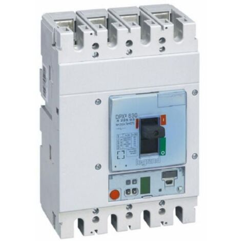 Disjoncteur électronique S1 DPX³630 pouvoir de coupure 36kA 400V - 4P - 250A - LEGRAND