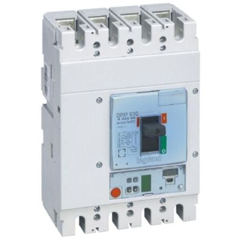 Disjoncteur électronique S1 DPX³630 pouvoir de coupure 36kA 400V - 4P - 500A - LEGRAND