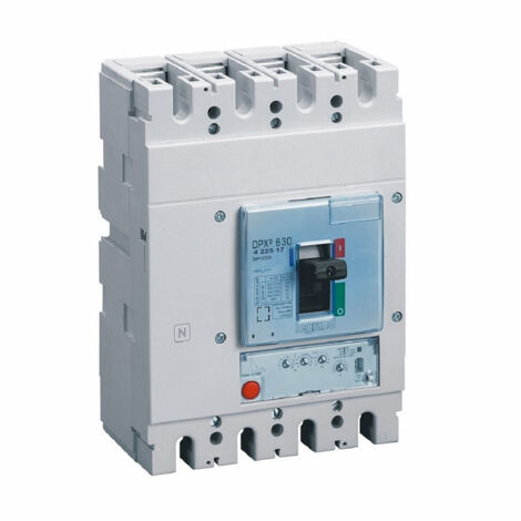 Disjoncteur électronique S1 DPX630 pouvoir de coupure 50kA 400V~ 4P 630A (422517)