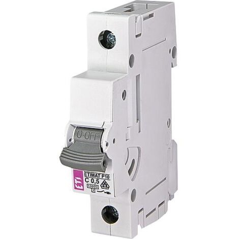 Disjoncteur ETIMAT P10 1p C0,5